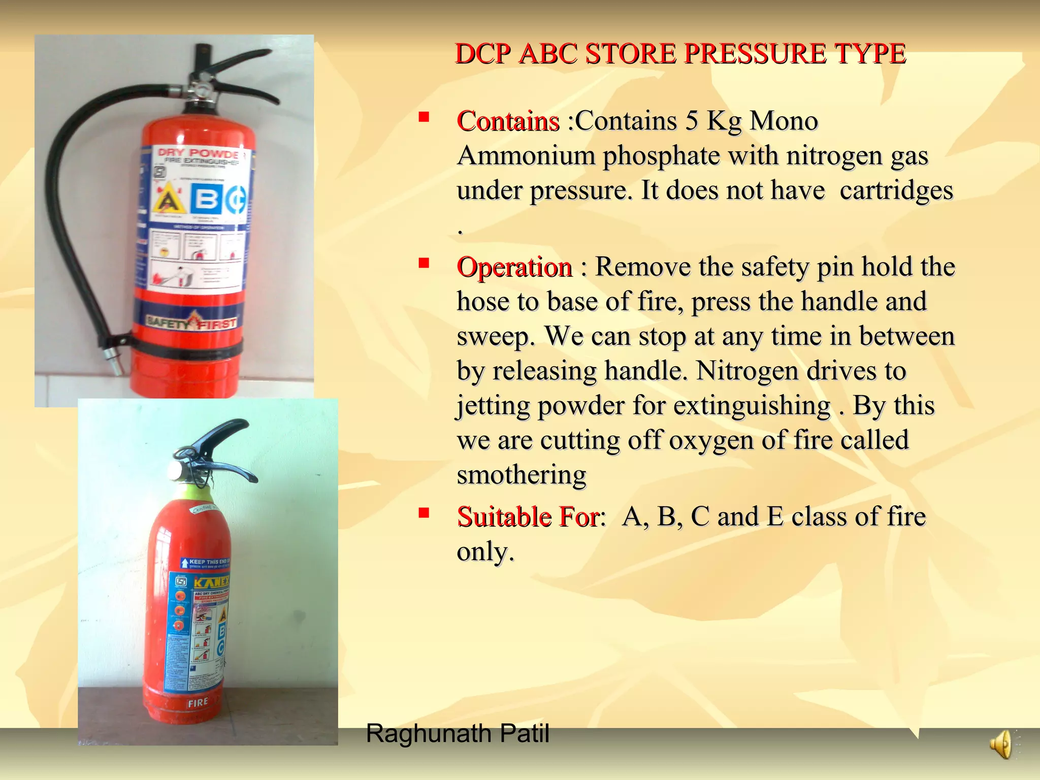 Fire fighting presentation | PPT