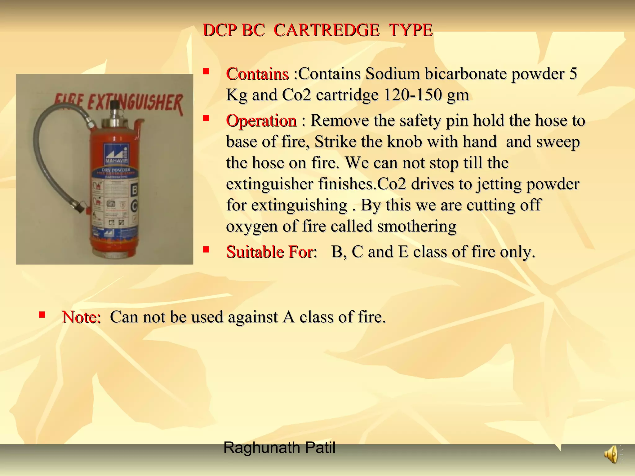 Fire fighting presentation | PPT