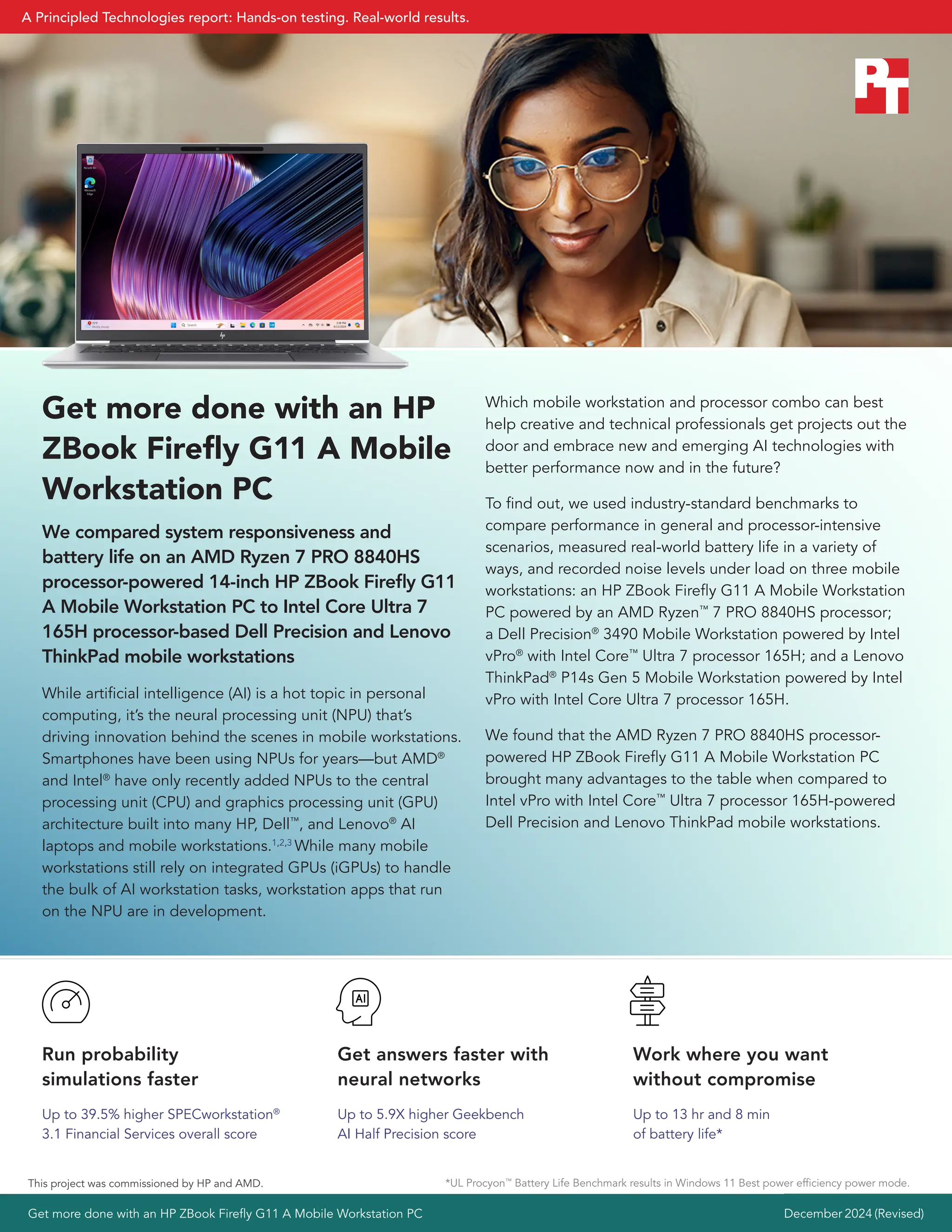 Get more done with an HP ZBook Firefly G11 A Mobile Workstation PC | PDF