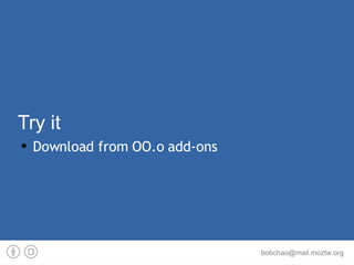 Try it Download from OO.o add-ons 