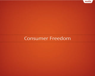 Consumer Freedom

 