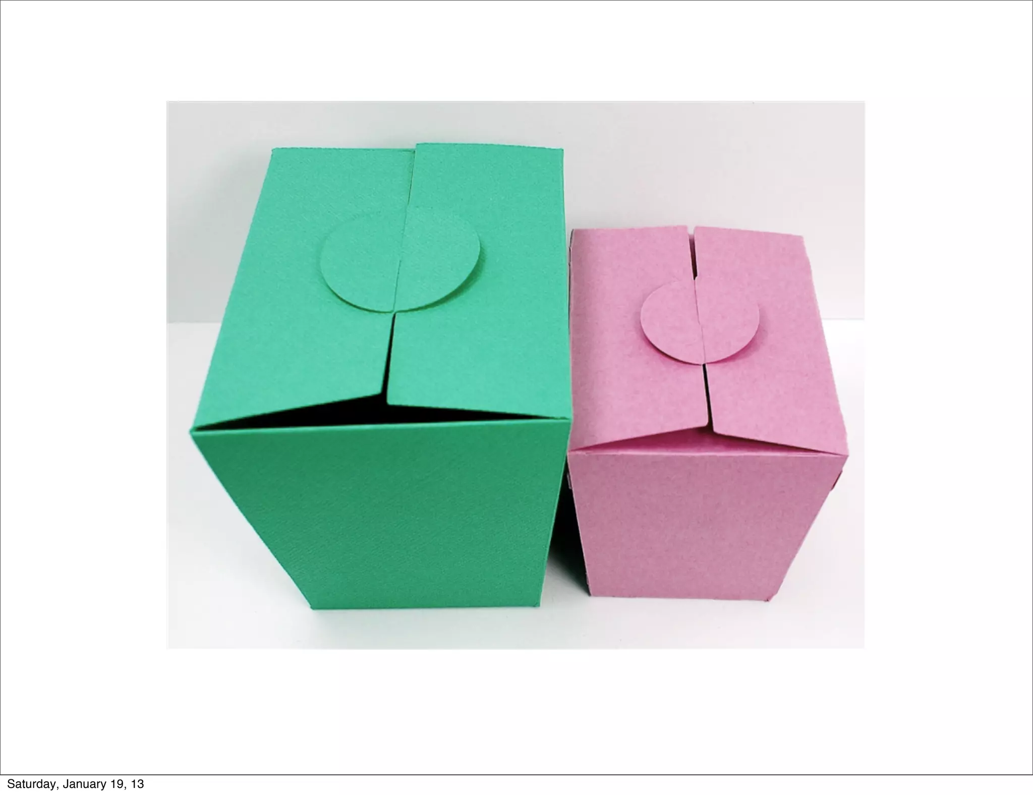 Saturday, January 19, 13
 