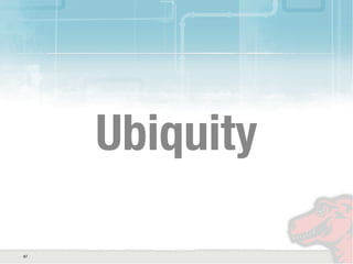 Ubiquity
67
 