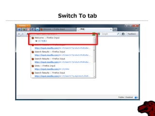 Switch To tab
 
