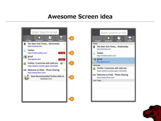 Awesome Screen idea
 