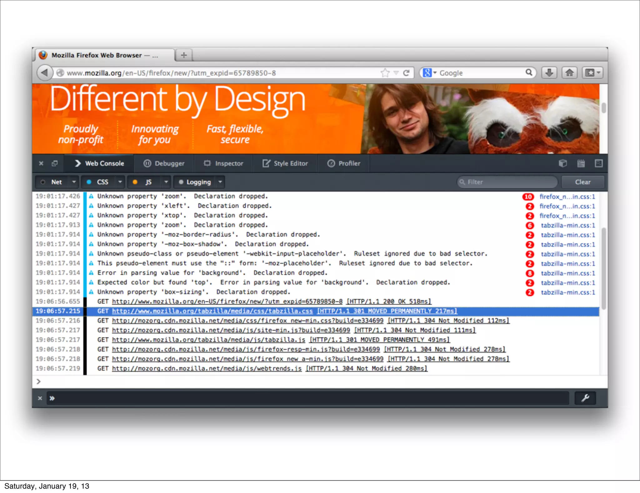 Saturday, January 19, 13
 