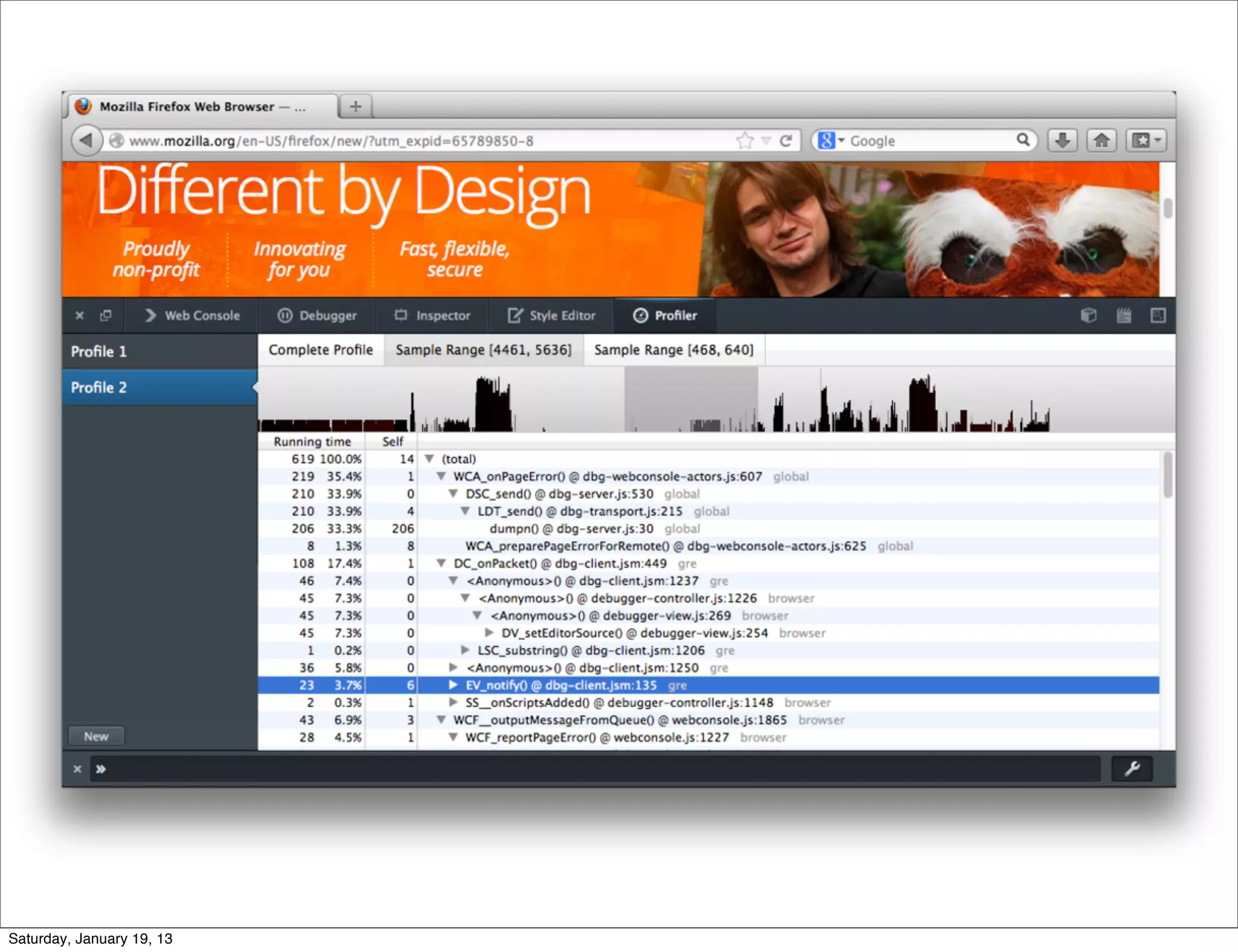 Saturday, January 19, 13
 