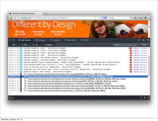 Saturday, January 19, 13
 