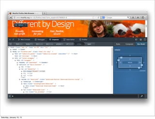 Saturday, January 19, 13
 