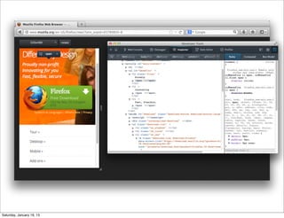 Saturday, January 19, 13
 
