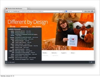 Saturday, January 19, 13
 