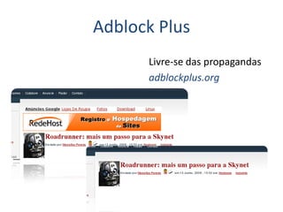 Firefox - Extensões pro dia a dia