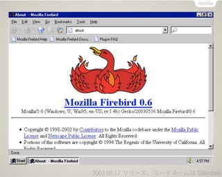 2003.05.17 リリース、コードネームは Glendale
 