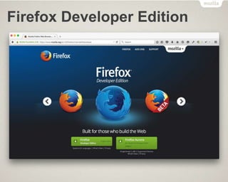 Firefox Developer Edition
 