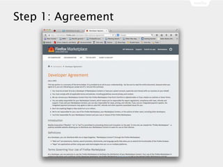 Step 1: Agreement
 