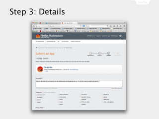 Step 3: Details
 