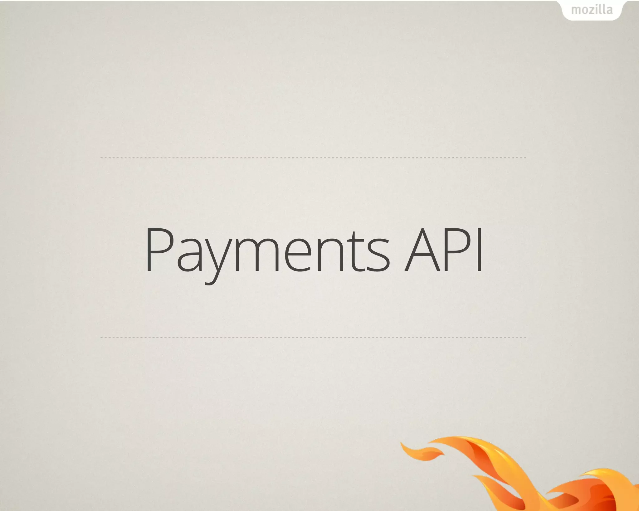 Payments API
 