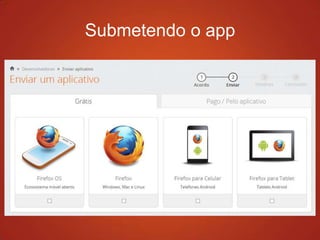 Submetendo o app
 