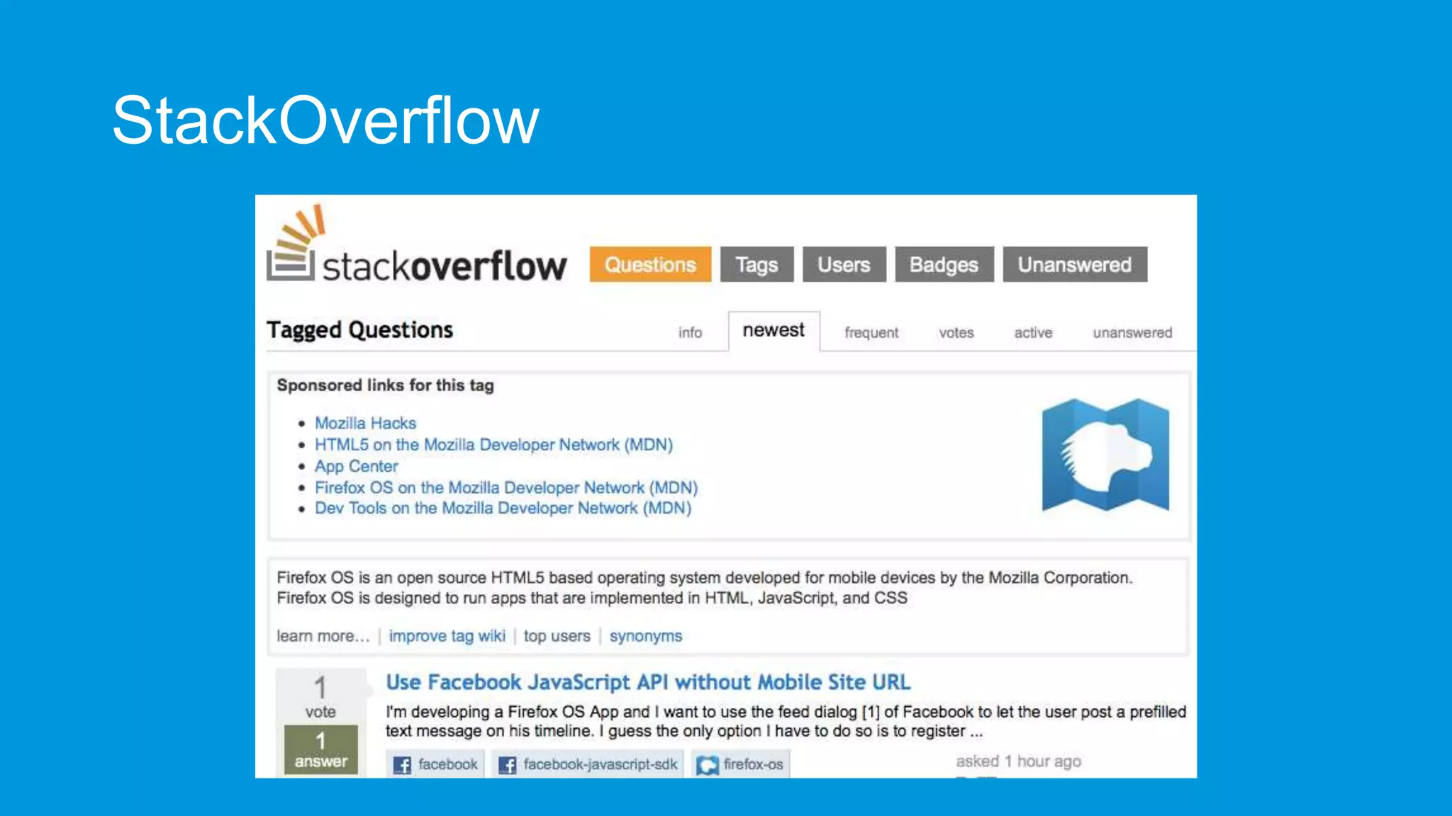 StackOverflow

 