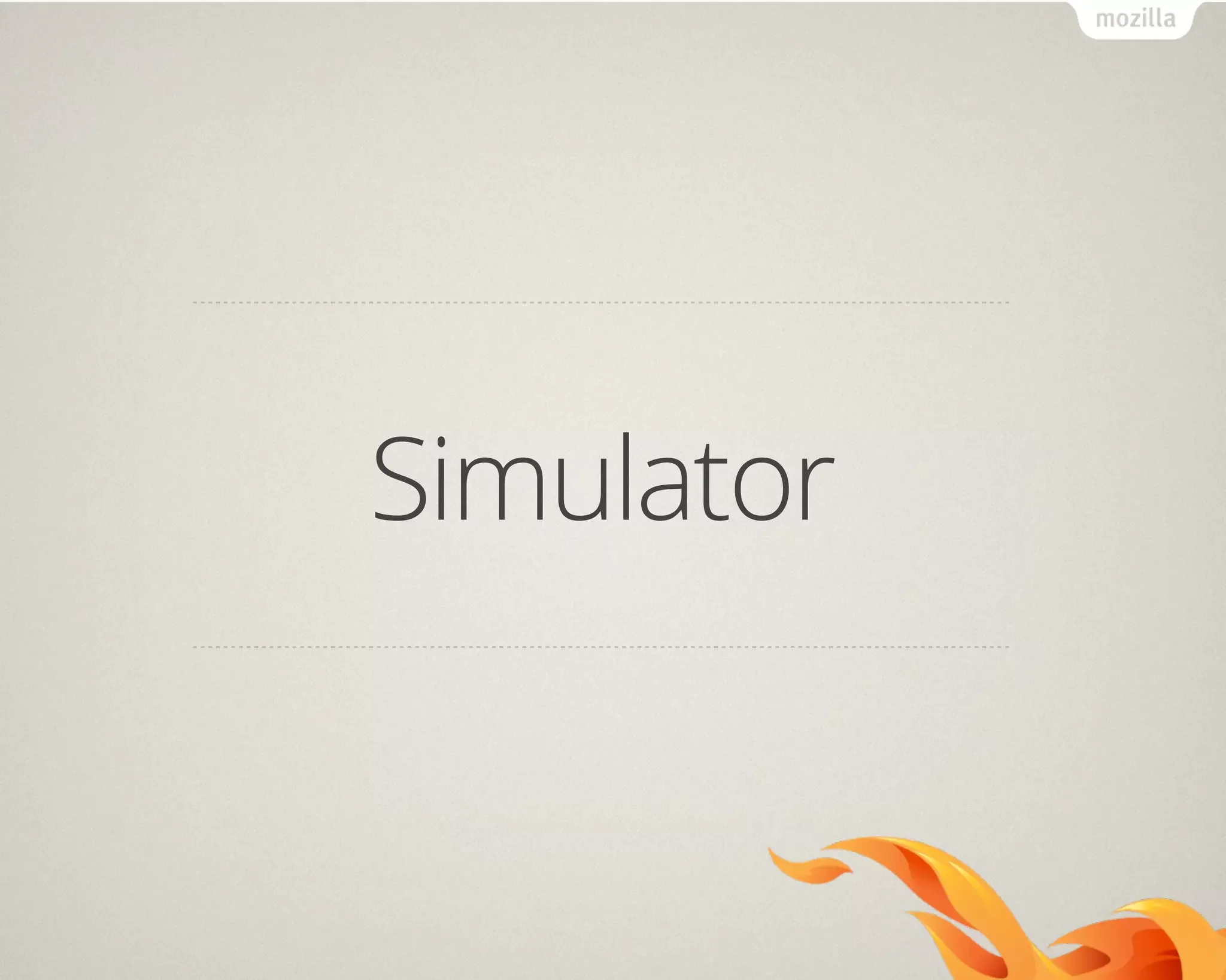 Simulator
 