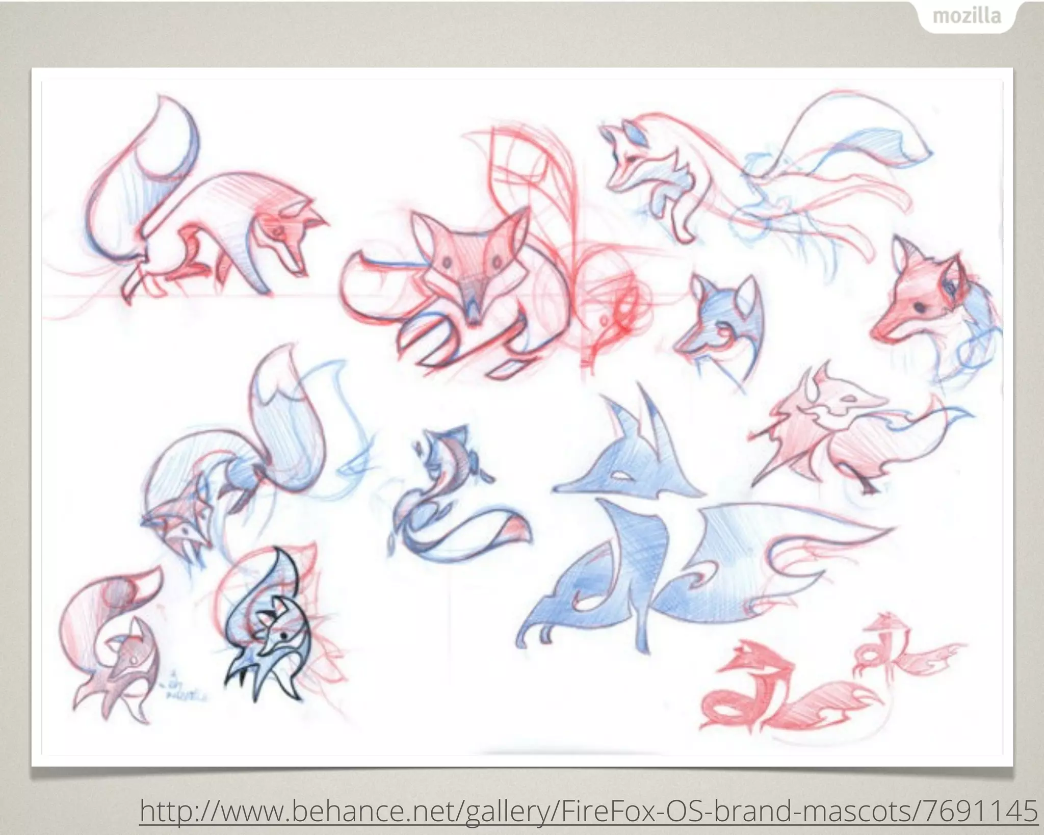http://www.behance.net/gallery/FireFox-OS-brand-mascots/7691145
 