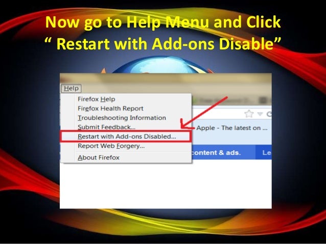 firefox disable safe mode firefox disable safe mode
