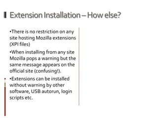 Important Components of Mozilla Platform