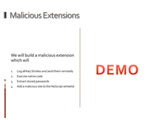 The content of the file should be the location of the extension codeBeware: When this file exists in the folder the extensions is installed automatically it does not require any human interaction.