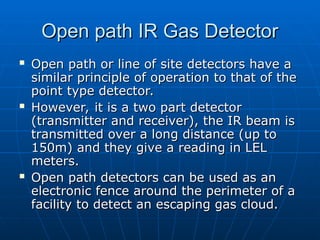 Open Path Gas Fire and Gas Detection System .ppt