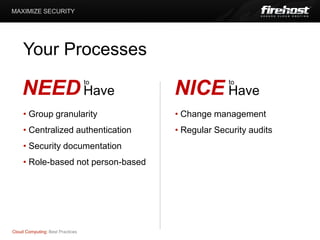 Cloud Computing Best Practices | PPTX