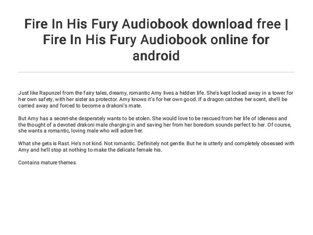 Fire In His Fury Audiobook Download Free Fire In His Fury Audiobook