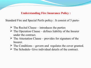Fire insurance everything you wanted to know 17012017 | PPT