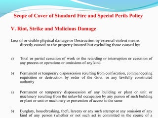 Fire insurance everything you wanted to know 17012017 | PPT