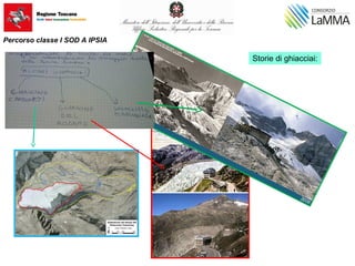 Storie di ghiacciai:
Percorso classe I SOD A IPSIA
 