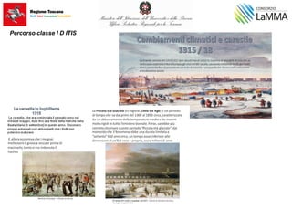 Percorso classe I D ITIS
 