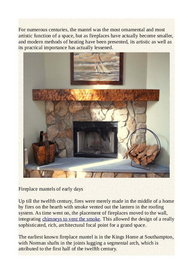 Fireplace mantel styles kind, function, and design with the years