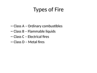 Structure Fire Types Comprehensive Educational Guide to Fire: Types, Uses, and Safety ...