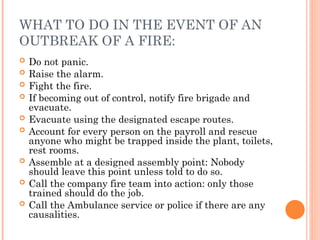 Fire_prevention_and_control notes for engineering.ppt | Indoor ...