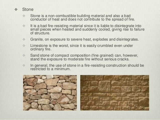Fire Resisting Properties Of Common Building Materials Fire Resisting Properties Of Common Building Materials