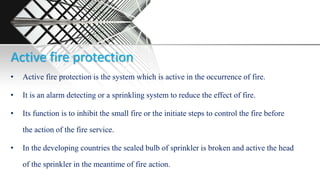 Fire proofing of steel | PPTX