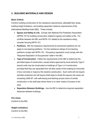 Fire protection buildings | PDF