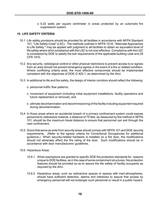 Fire protection design criteria | PDF