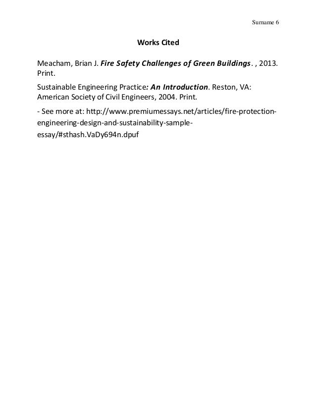 essay on fire safety