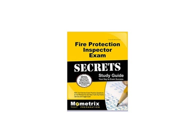  download p d f Fire Protection Inspector Exam Secrets Study Guid 
