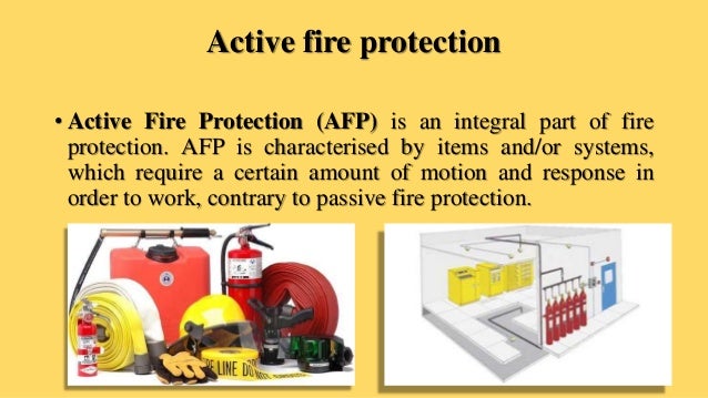Active Fire Protection