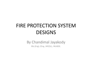 Fire Protection system - Design matrix good | PDF