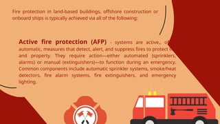 Comprehensive Fire Protection Systems: Detection, Suppression, and ...