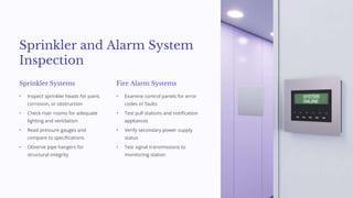 Notifier Inspection Fire Protection System Maintenance Inspection with eAuditor Audits ...