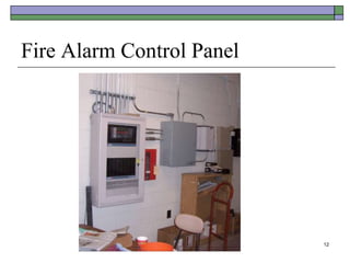 12
Fire Alarm Control Panel
 
