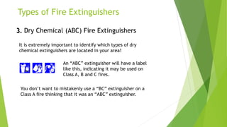 Abc Classification Fire Fire Protection Systems for Facilities Managers | PPTX
